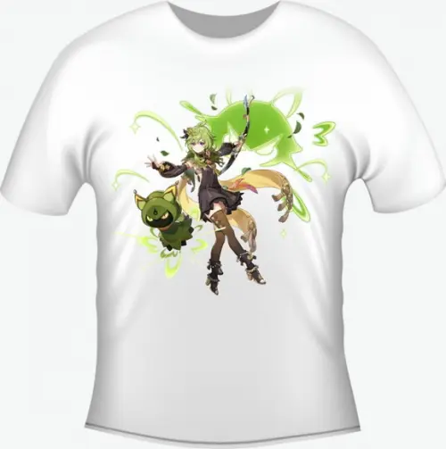 Camiseta Collei Genshin Impact