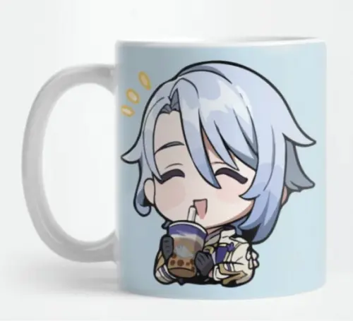 Caneca Genshin Impact -Ayato Chibi