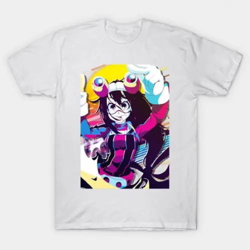 Camiseta My Hero Academia - Tsuyu Asui
