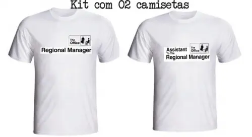 Camiseta The Office Assistant To The Manager Kit c/02