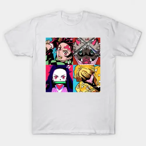 Camiseta Kimetsu No Yaiba Demon Slayer