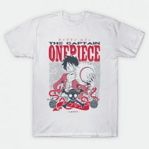 Camiseta The Captain Luffy One Piece
