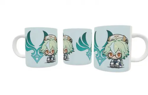 Caneca Sucrose Chibi Genshin Impact