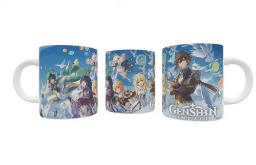 Caneca Genshin Impact Arcontes