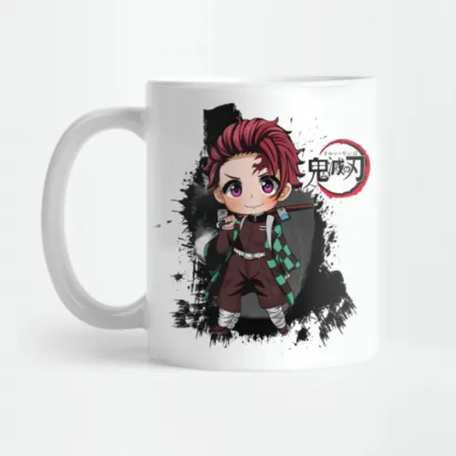 Caneca Tanjiro Kamado Chibi Demon Slayer
