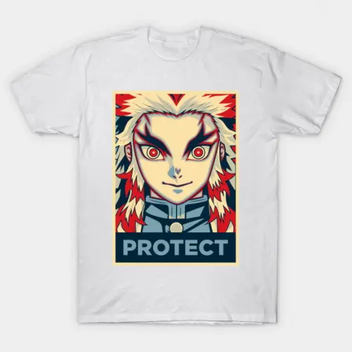 Camiseta Rengoku Protect Demon Slayer