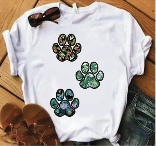 Camiseta Patinhas Tropicais