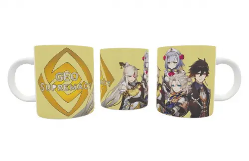 Caneca Genshin Impact Geo Supremacy
