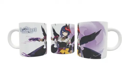 Caneca Genshin Impact - Kujou Sara