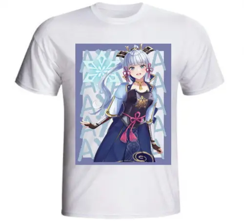 Camiseta Kamisato Ayaka Genshin Impact