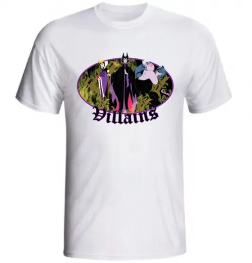 Camiseta Villains Evil Queen, Maleficent and Ursula