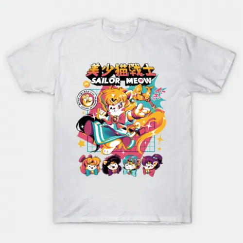 Camiseta Sailor Meow