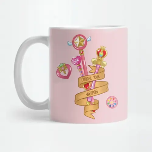 Caneca Choose Your Weapon Sakura Card Caption