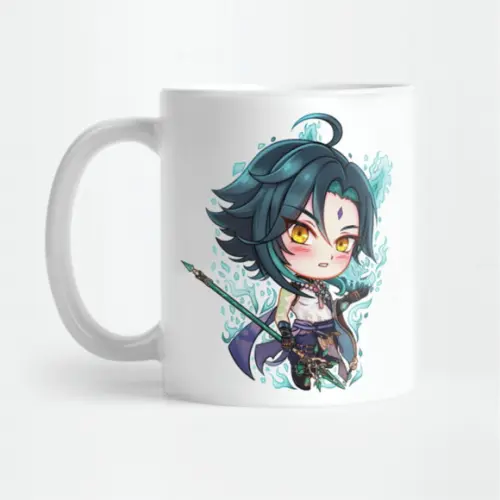 Caneca Xiao Chibi Genshin Impact