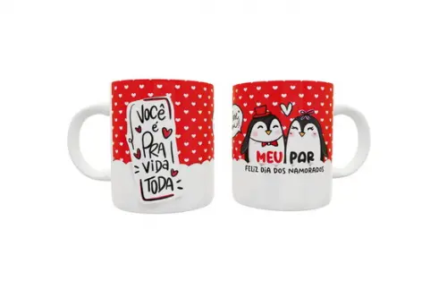 Caneca Meu Par - Namorados - Dia dos namorados
