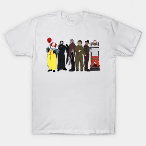 Camiseta Icons Horror Movies
