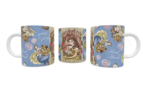 Caneca Bela e a Fera Blue Style
