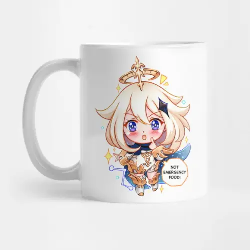 Caneca Paimon Chibi Genshin Impact