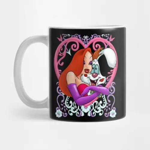 Caneca Disney Roger Rabbit Valentine