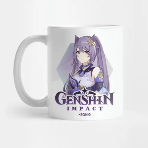 Caneca Genshin Impact - Keqing 3