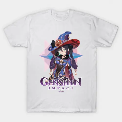 Camiseta Mona Genshin Impact