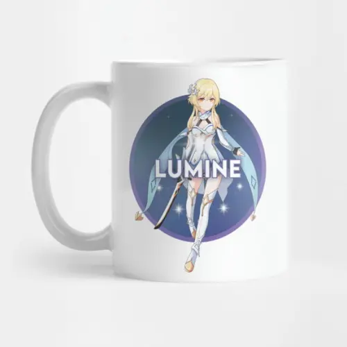 Caneca Genshin Impact - Lumine Traveler