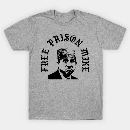 Camiseta Free Prison Mike The Office Vida De Escritório