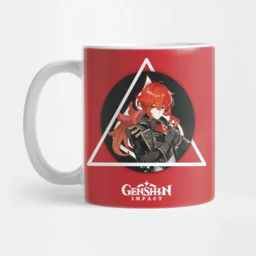 Caneca Genshin Impact - Diluc