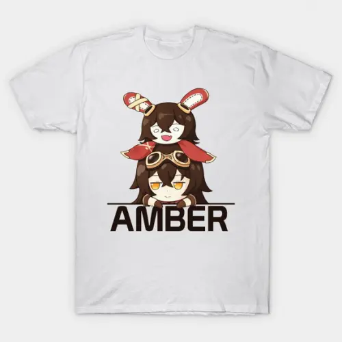 Camiseta Genshin Impact - Amber Chibi
