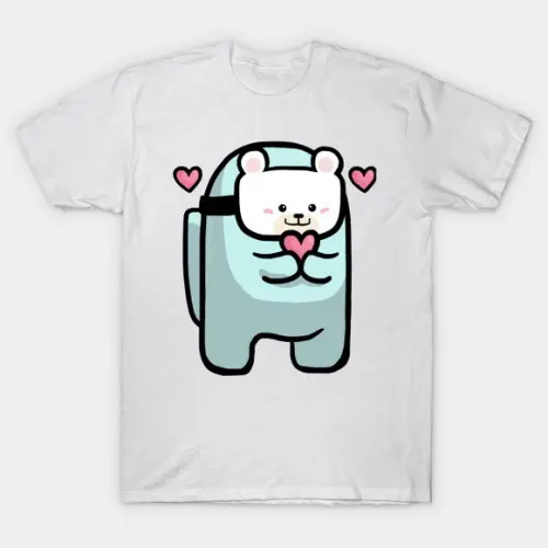 Camiseta Among Us Polar Bear