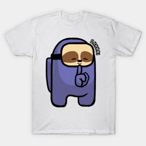 Camiseta Among Us Sloth