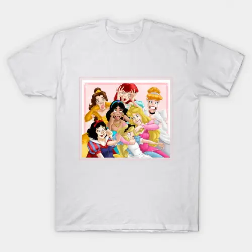 Camiseta Smile for the Camera Princesas