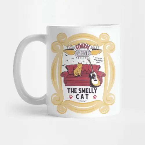 Caneca Amigos Friends Smelly Cat