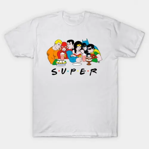 Camiseta Super... Friends D.c. Heroes