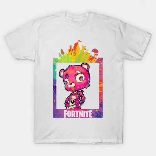 Camiseta F.o.r.t.n.i.t.e Colorful Bear