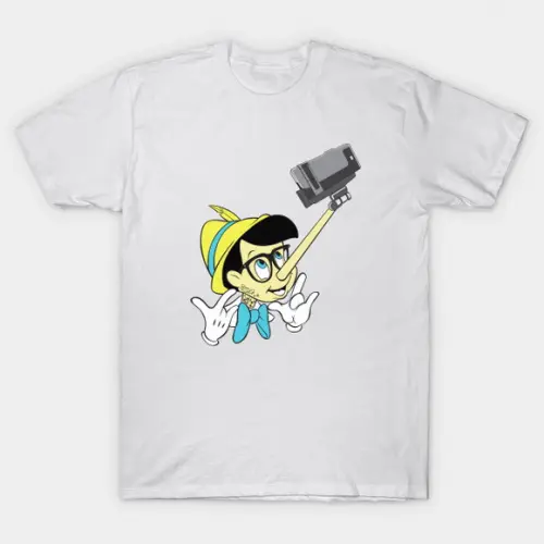 Camiseta Pinoquio Selfie