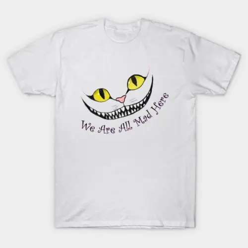 Camiseta Cheshire Cat Alice In Wonderland