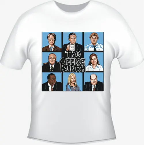 Camiseta Bunch Vida De Escritório The Office