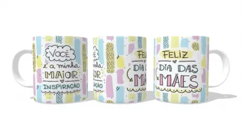 Caneca Mãe Maior Inspiração Feliz Dia Das Mães
