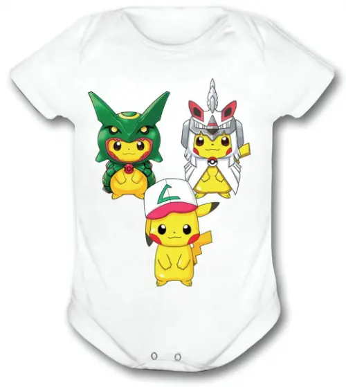 Body Para Bebê - Baby P.i.k.a.c.h.u