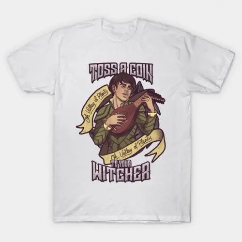 Camiseta Jaskier - Toss a coin