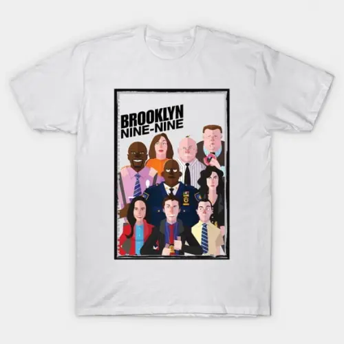 Camiseta Brooklyn Nine Nine Cartoon