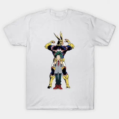 Camiseta My Hero Academia - All Might And Midoriya