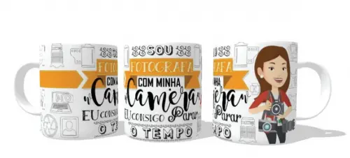 Caneca Profissão Fotografa