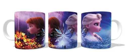 Caneca Frozen 2 - Anna E Elsa