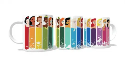 Caneca Princesas Disney