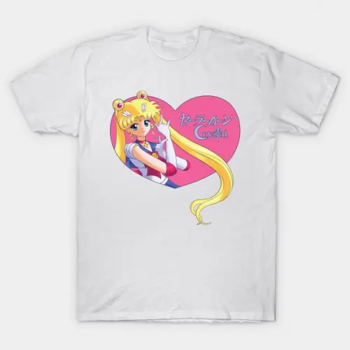 Camiseta Sailor Moon Crystal Heart