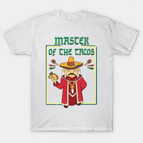 Camiseta Mestre Dos Tacos - Caverna Do Dragão - Mestre