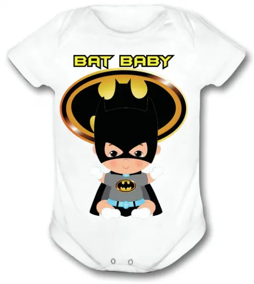 Body Para Bebê - Bat Baby