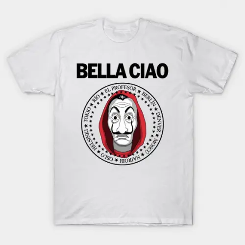 Camiseta La Casa de Papel - Bella ciao